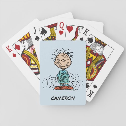 Peanuts  Pigpen  Add Your Name Poker Cards