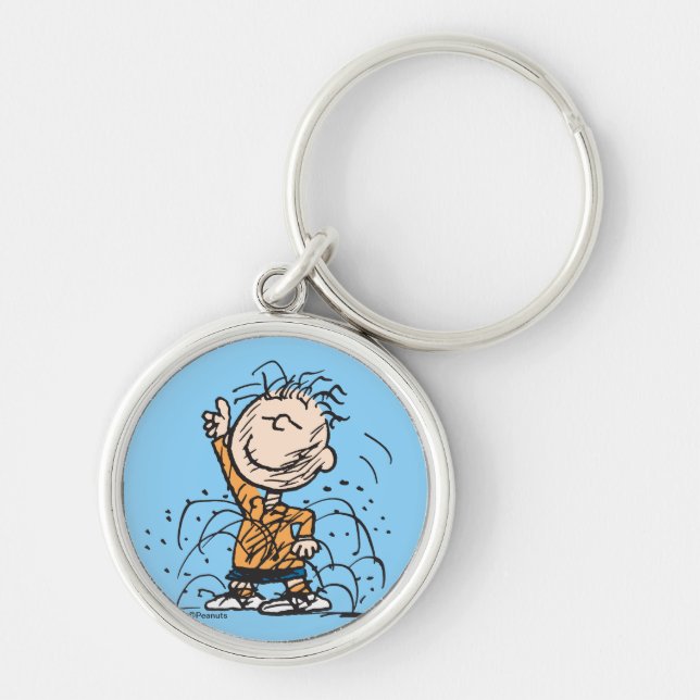 Peanuts | Pigpen Dancing Keychain (Front)