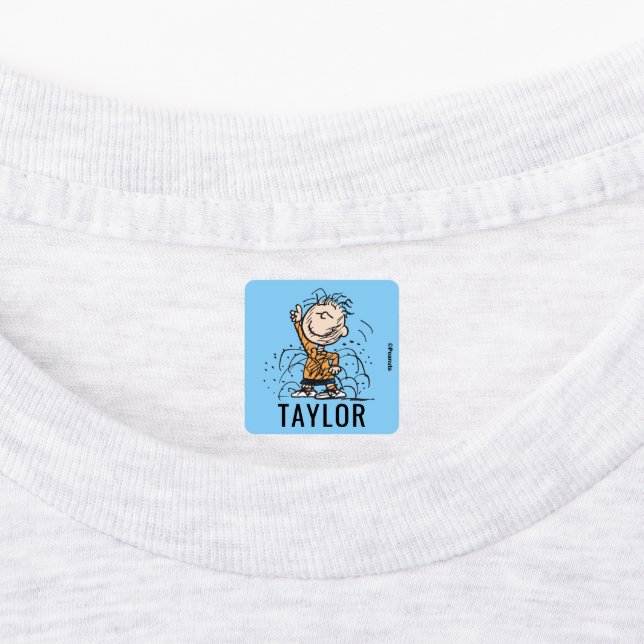Peanuts | Pigpen Dancing Kids' Labels (Affixed)