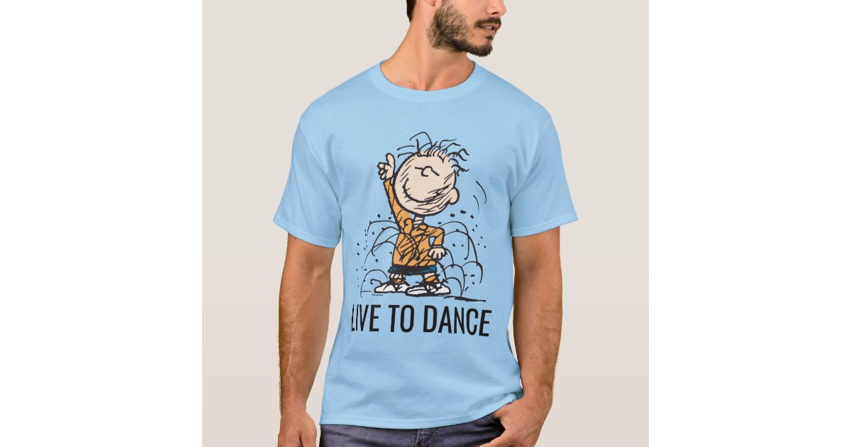 Peanuts Pigpen Dancing TShirt Zazzle