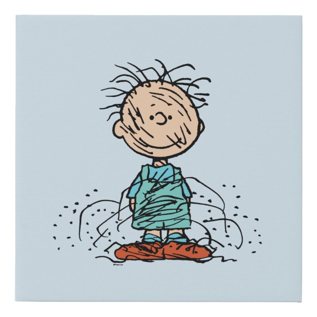 Peanuts | Pigpen Faux Canvas Print (Front)