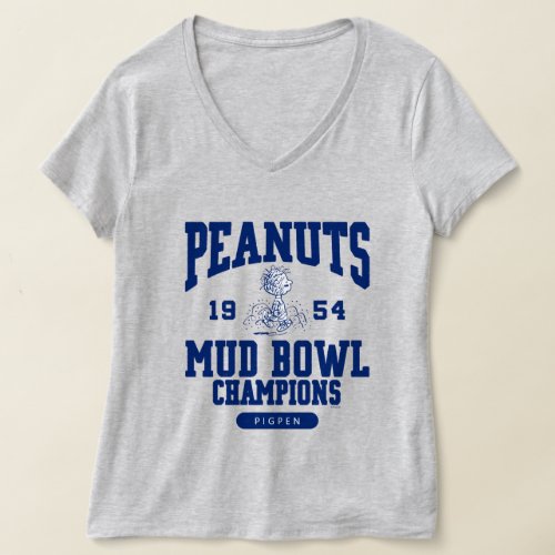 Peanuts  Pigpen Mud Bowl Champions 1954 T_Shirt