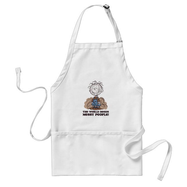 Peanuts | Pigpen The World Needs Messy People! Adult Apron (Front)