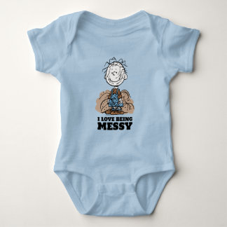 Peanuts | Pigpen The World Needs Messy People! Baby Bodysuit