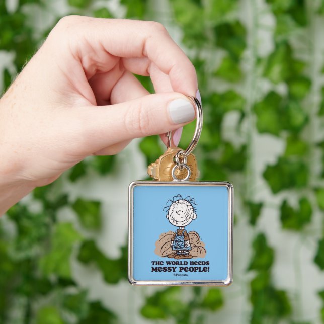 Peanuts | Pigpen The World Needs Messy People! Keychain (Hand)