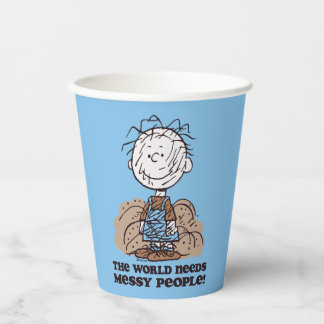 Peanuts | Pigpen The World Needs Messy People! Paper Cups