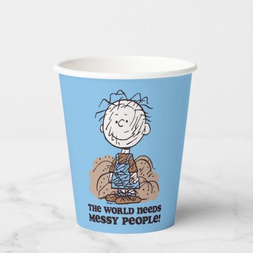 Peanuts  Pigpen The World Needs Messy People Paper Cups