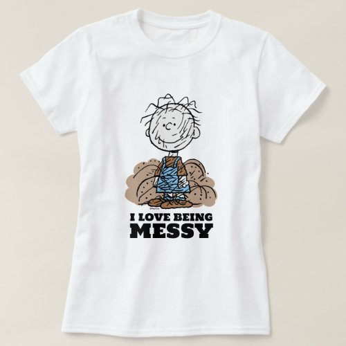 Peanuts  Pigpen The World Needs Messy People T_Shirt