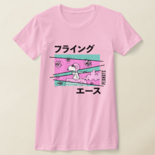 Peanuts Pink Flying Ace T-Shirt