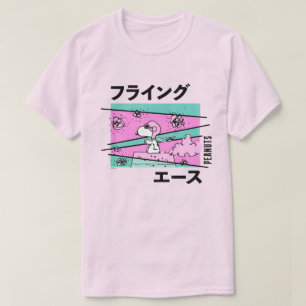 Peanuts Pink Flying Ace T-Shirt