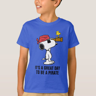Peanuts | Pirate Snoopy and Woodstock T-Shirt