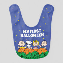 Peanuts | Pumpkin Patch - My First Halloween Baby Bib
