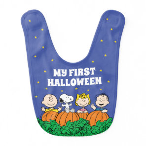 Peanuts | Pumpkin Patch - My First Halloween Baby Bib
