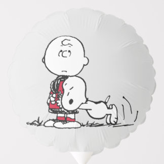 PEANUTS | Red & Black Pattern Balloon