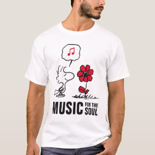 PEANUTS Red & Black Pattern T-Shirt