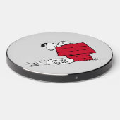 PEANUTS | Red & Black Pattern Wireless Charger (Front 2)