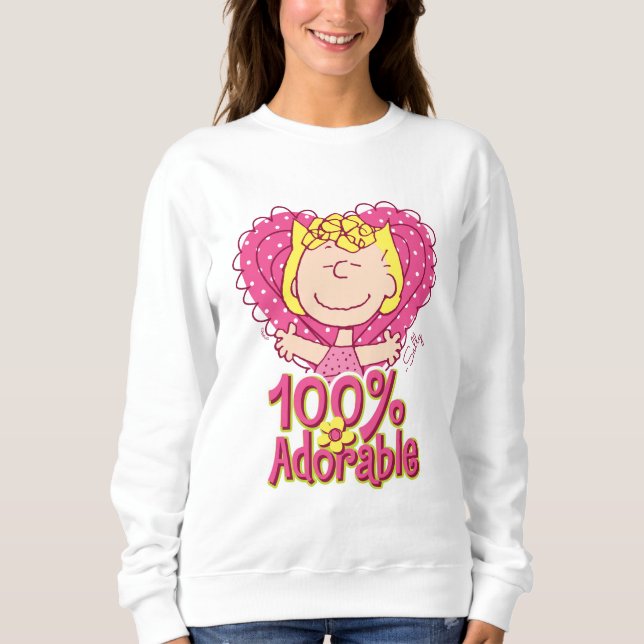 Peanuts | Sally 100% Adorable Sweatshirt (Front)