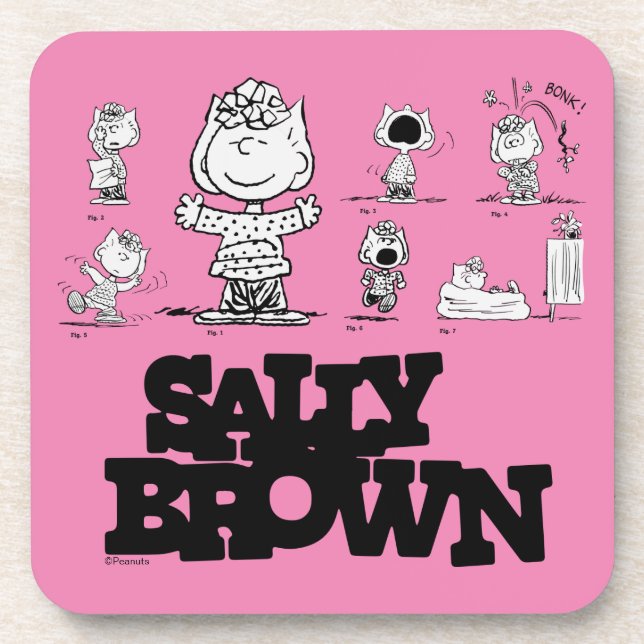 Peanuts | Sally Brown Beverage Coaster (Front)