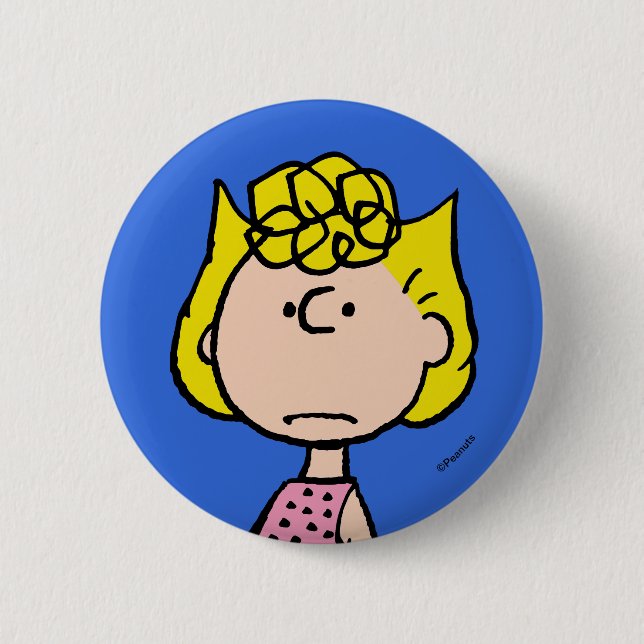 Peanuts | Sally Brown Button (Front)