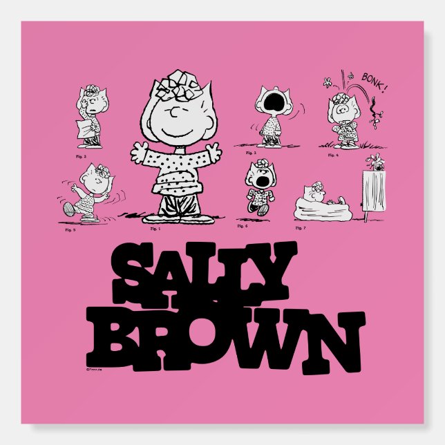 Peanuts | Sally Brown Foam Board (Front)
