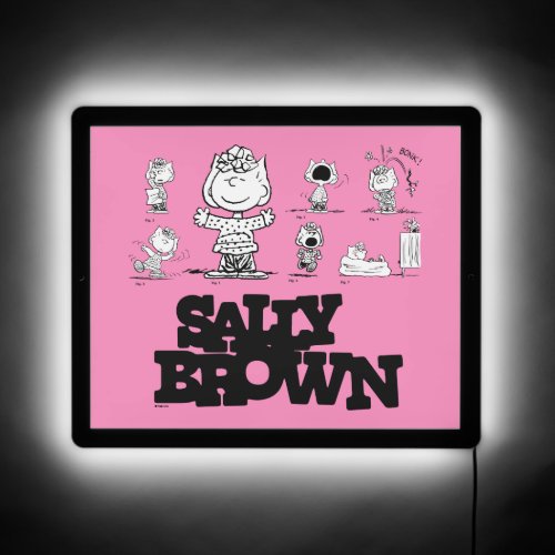 Peanuts  Sally Brown LED Sign