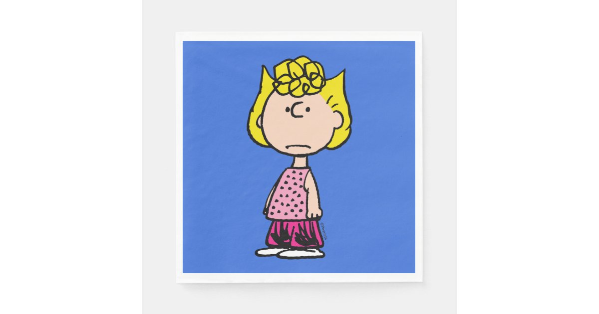 Peanuts Sally Brown Napkins Zazzle