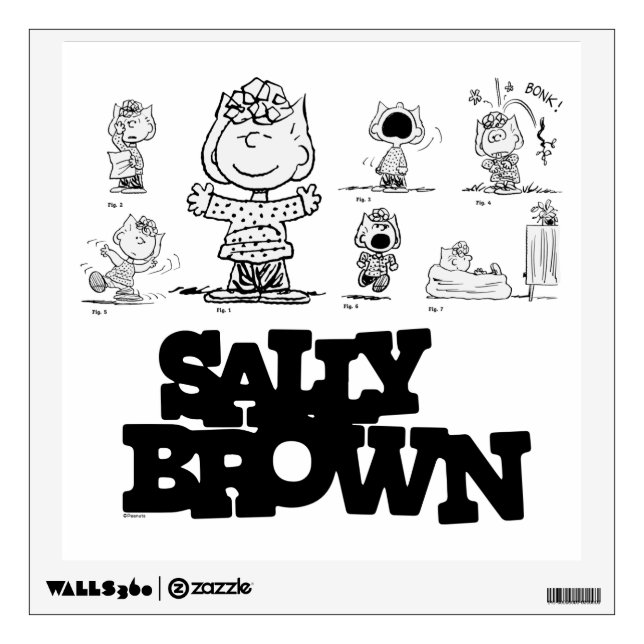 Peanuts | Sally Brown Wall Decal (Front)