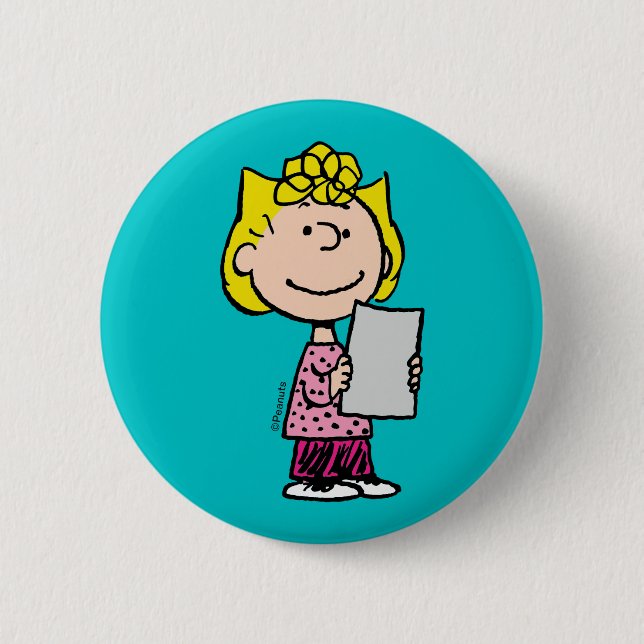 Peanuts | Sally Button (Front)