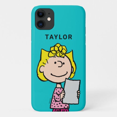 Peanuts  Sally iPhone 11 Case