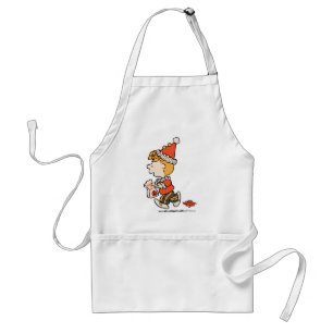 Peanuts Sally Clown Costume Halloween Adult Apron