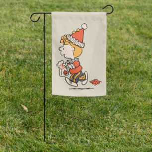 Peanuts Sally Clown Costume Halloween Garden Flag