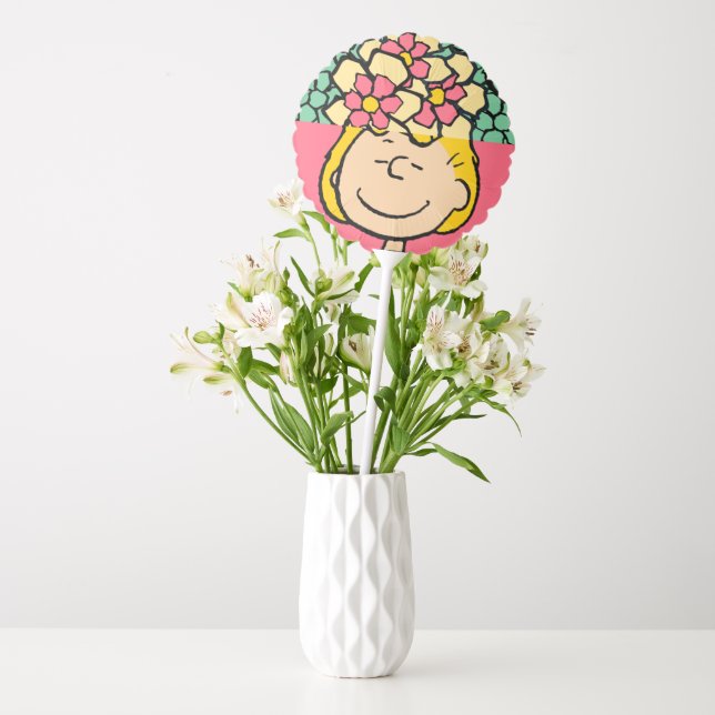 Peanuts | Sally Half & Half Flowers Balloon (Vase)