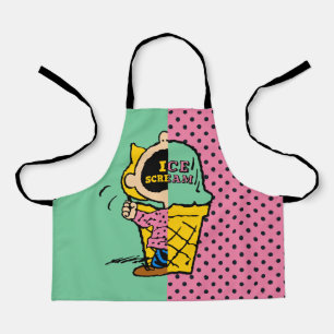 Peanuts   Sally Ice Cream Half & Half Apron
