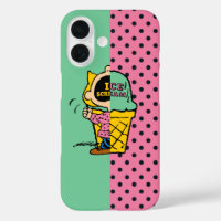 Peanuts | Sally Ice Cream Half & Half iPhone 16 Case