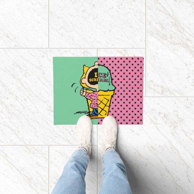 Peanuts | Sally Ice Cream Half & Half Doormat (Indoor)