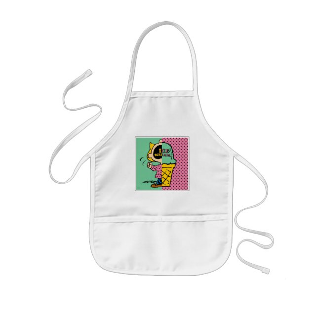 Peanuts | Sally Ice Cream Half & Half Kids' Apron (Front)