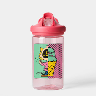 Peanuts Sally Ice Cream Half & Half Water Bottle