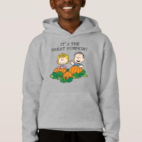 Peanuts  Sally  Linus in the Pumpkin Field Hoodie