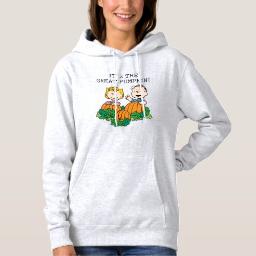 Peanuts  Sally  Linus in the Pumpkin Field Hoodie