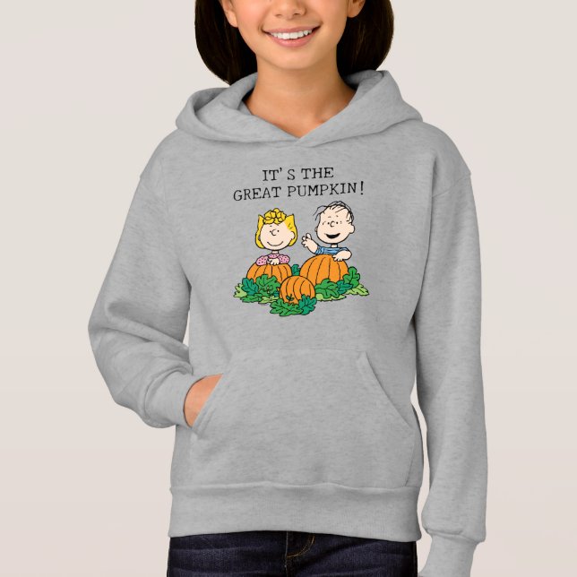 Peanuts | Sally & Linus in the Pumpkin Field Hoodie (Front)