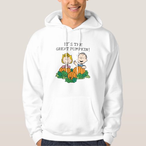 Peanuts  Sally  Linus in the Pumpkin Field Hoodie