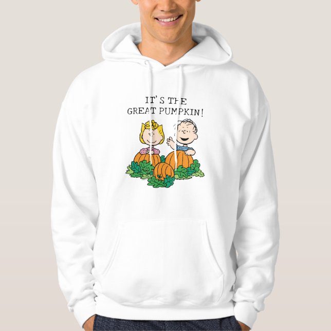 Peanuts | Sally & Linus in the Pumpkin Field Hoodie (Front)