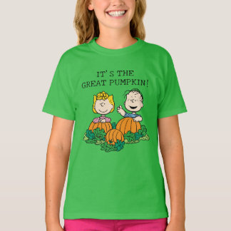 Peanuts | Sally & Linus in the Pumpkin Field T-Shirt