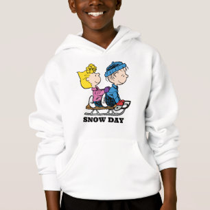 Peanuts Sally & Linus Sled Riding Hoodie