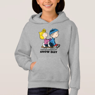 Peanuts   Sally & Linus Sled Riding Hoodie