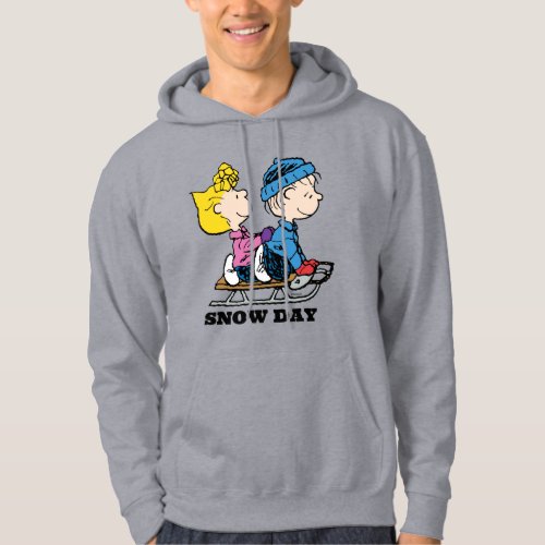 Peanuts  Sally  Linus Sled Riding Hoodie