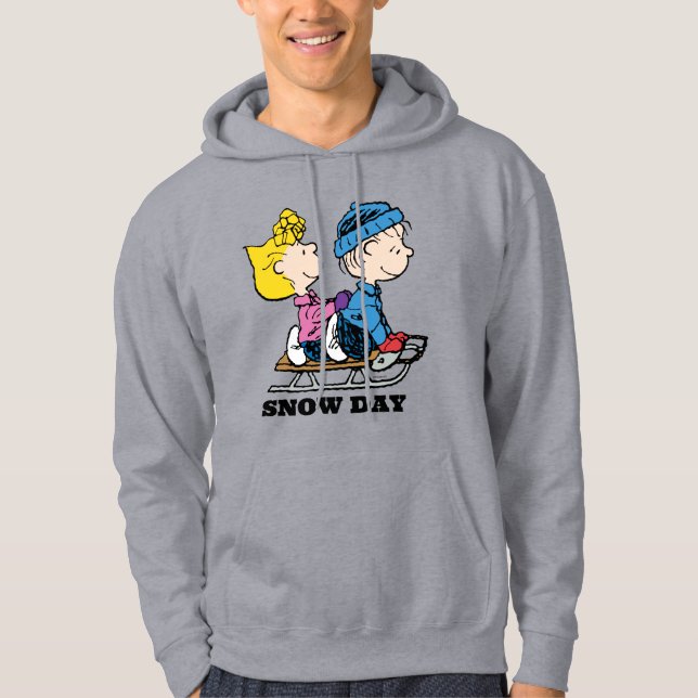 Peanuts | Sally & Linus Sled Riding Hoodie (Front)