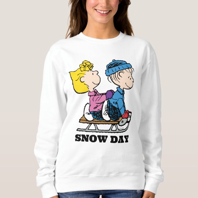 Peanuts | Sally & Linus Sled Riding Sweatshirt (Front)