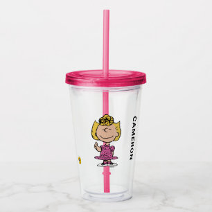 Peanuts   Sally Super Smile Acrylic Tumbler