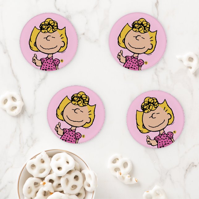 Peanuts | Sally Super Smile Coaster Set (In Situ)